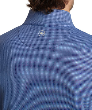 Peter Millar Rain Drop Print Perth Quarter Zip Pullover