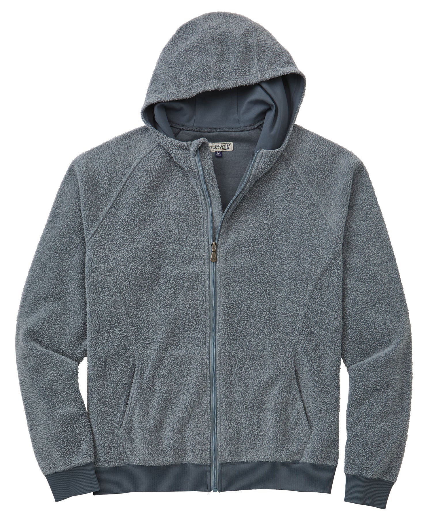 Westport Lifestyle Fleece Out Full Zip Hoodie, Men's Big & Tall