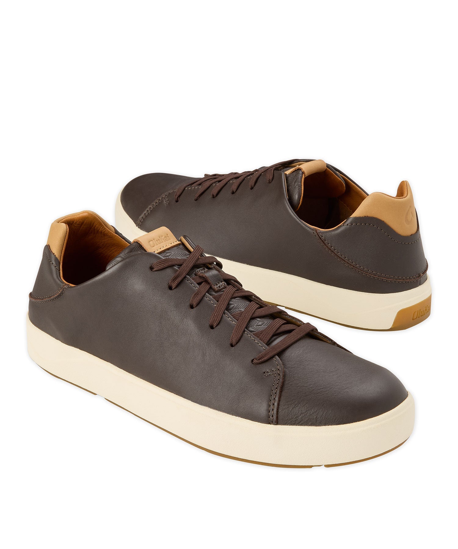 Olukai Lae'Ahi Li 'Ili Leather Sneaker, Men's Big & Tall