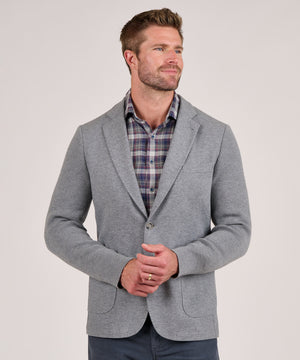 Westport Black Knit Hybrid Blazer