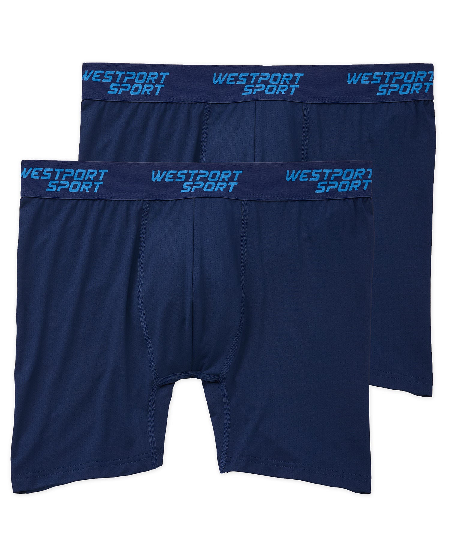 Westport Sport Stretch Comfort Boxer Brief (2-Pack), Men's Big & Tall