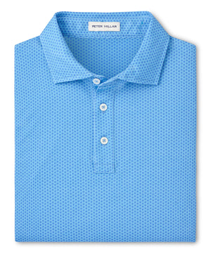 Peter Millar Short Sleeve Turtle Performance Print Polo Shirt