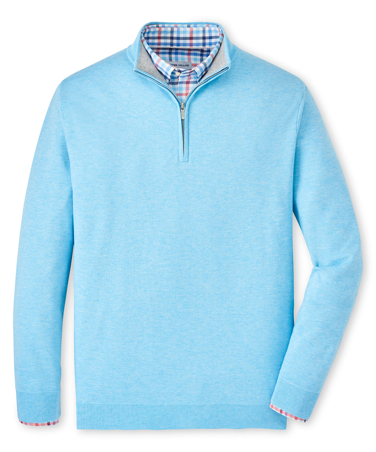 Peter Millar Coolspun Cotton Quarter Zip Sweater, Men's Big & Tall