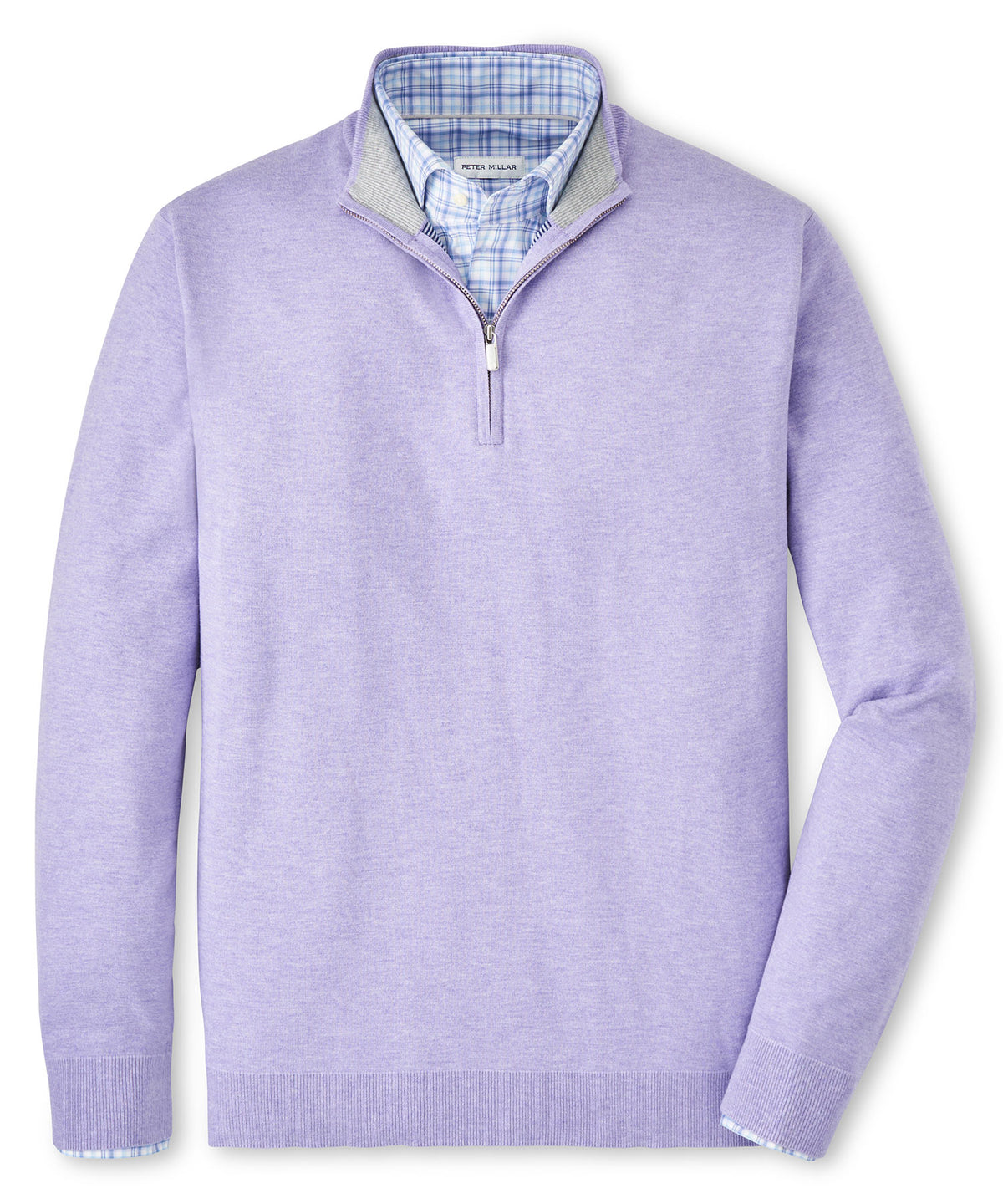 Peter Millar Coolspun Cotton Quarter Zip Sweater, Men's Big & Tall