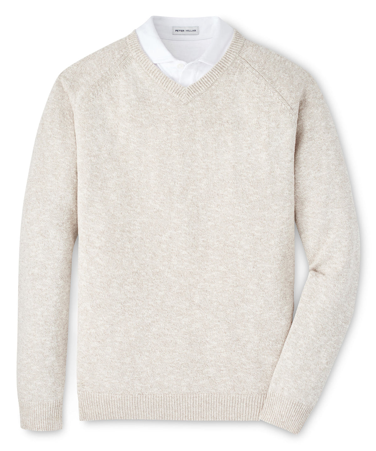 Peter Millar Montauk Cotton Blend V-Neck Sweater, Men's Big & Tall