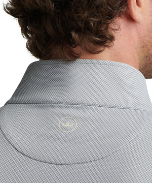 Peter Millar Long Sleeve Birdseye Perth Quarter Zip Pullover