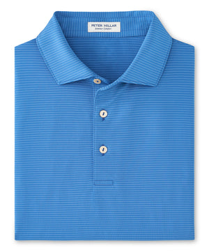 Peter Millar Short Sleeve Highlands Stripe Polo Knit Shirt