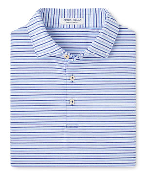 Peter Millar Short Sleeve Avent Stripe Polo Knit Shirt