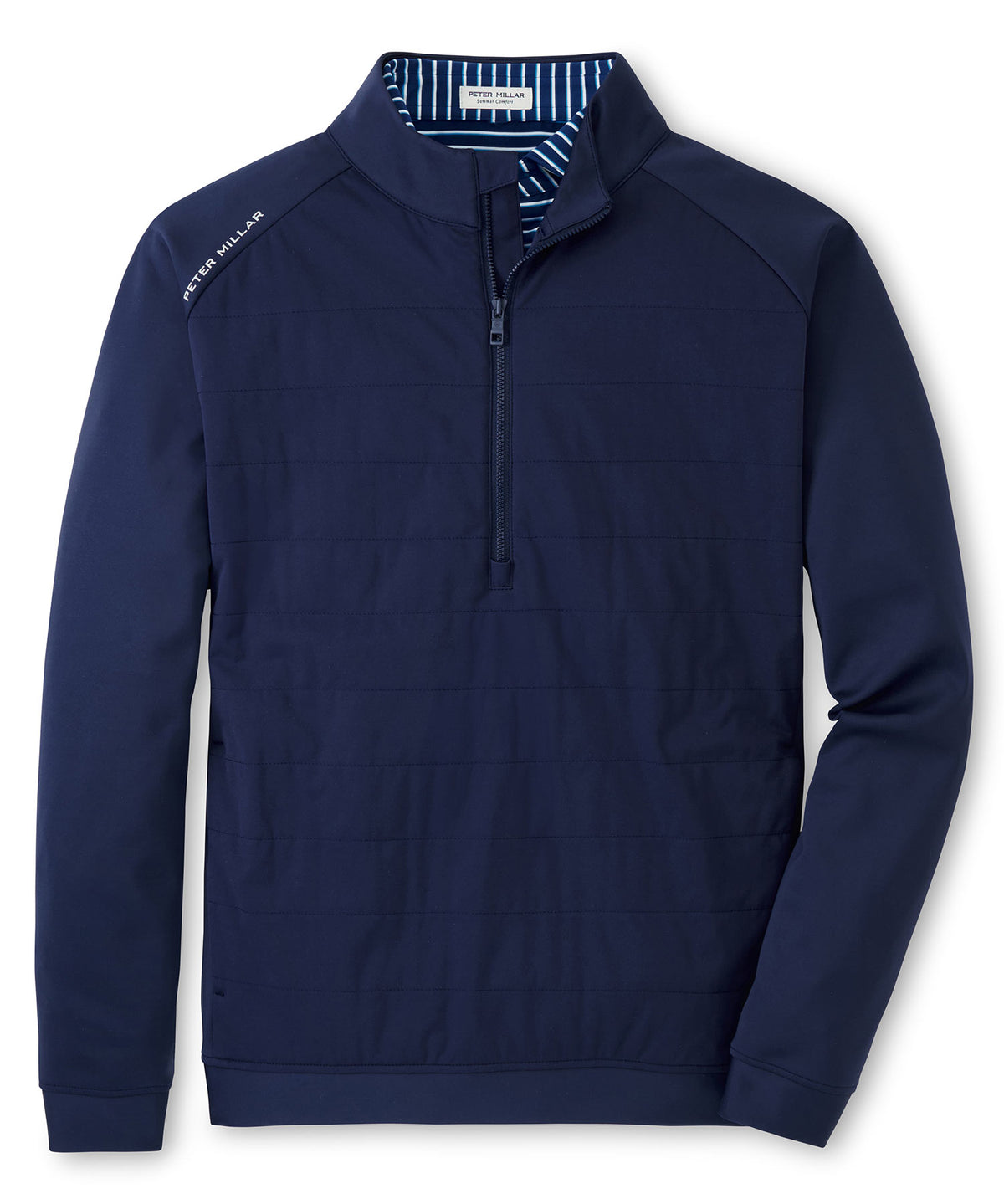 Peter Millar Weld Hybrid Half Zip Pullover, Men's Big & Tall