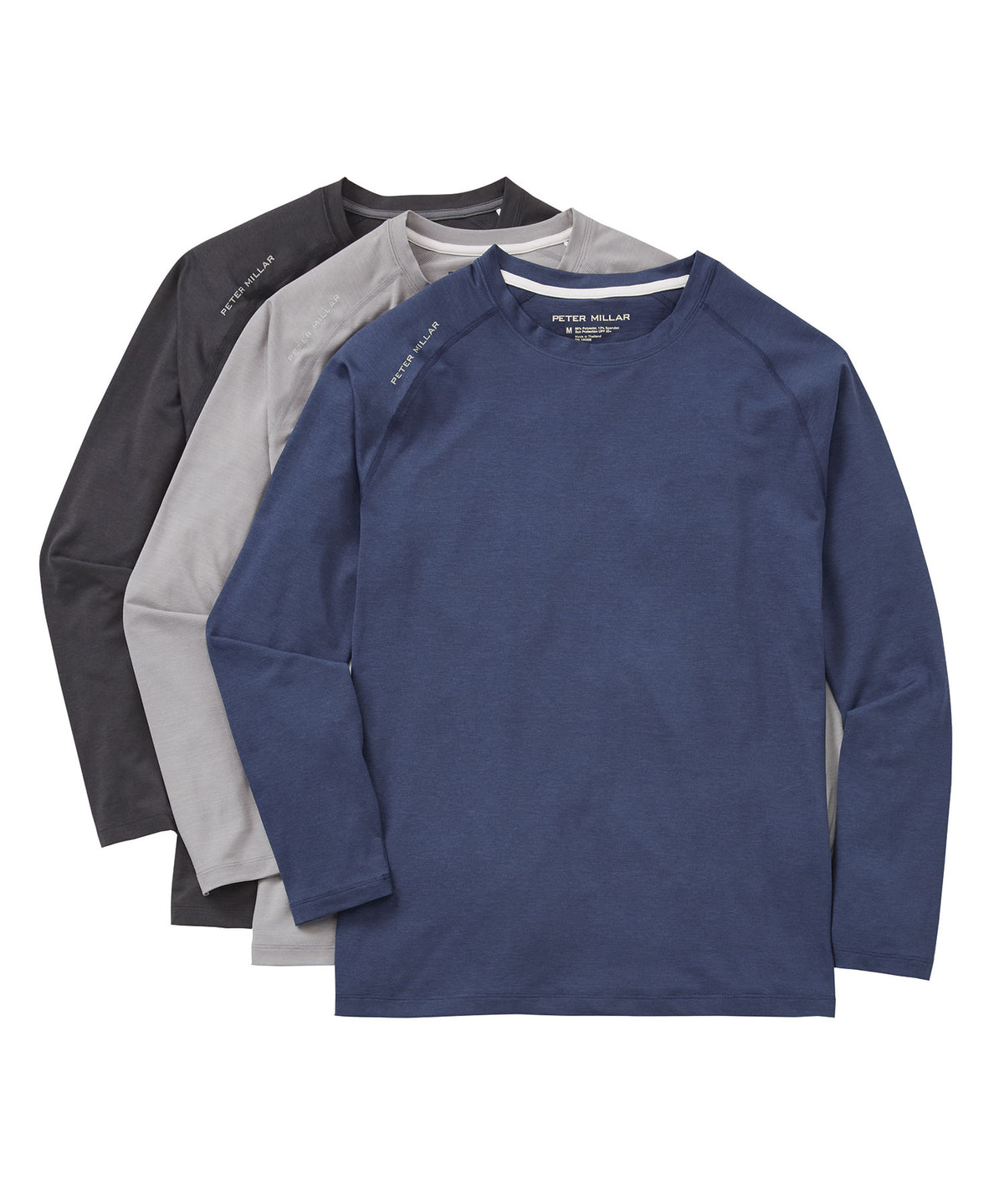 Peter Millar Long Sleeve Aurora T-Shirt, Men's Big & Tall