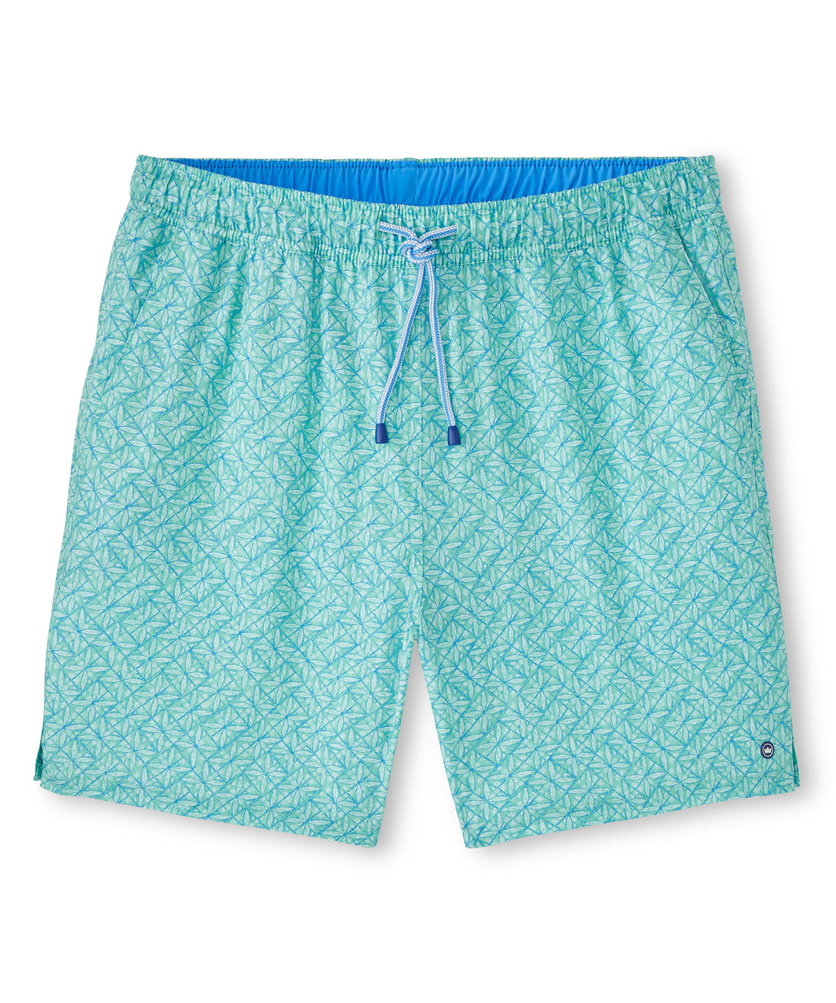 Peter Millar Ivy Printed Swim Trunk, Men's Big & Tall