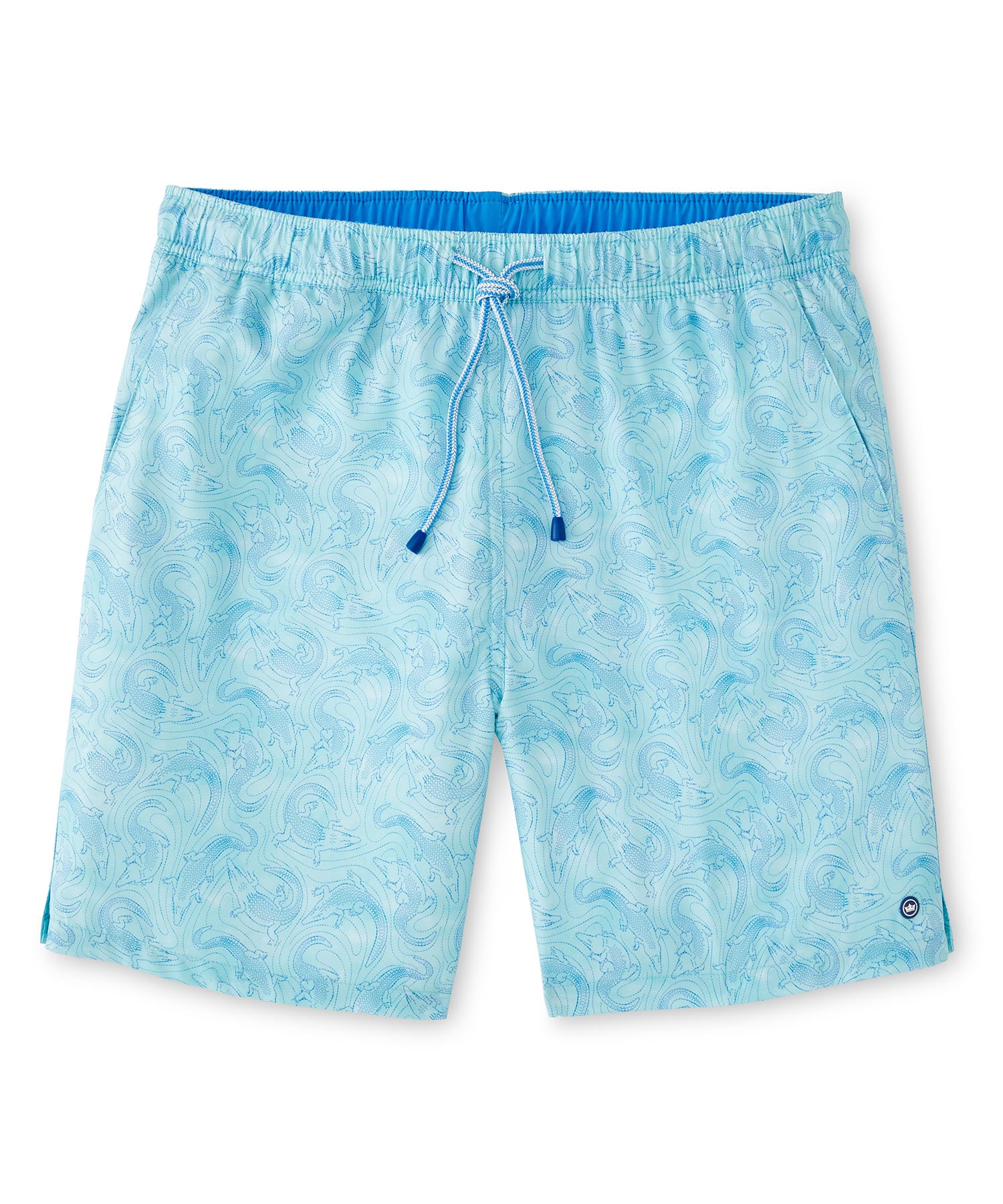 Peter Millar Caiman Printed Swim Trunk