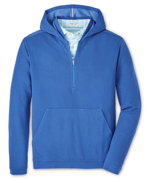 Peter Millar Grid Half Zip Hoodie