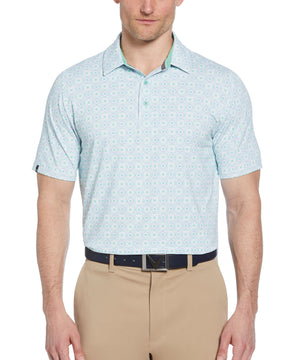 Callaway Golf Foulard Print Polo Knit Shirt