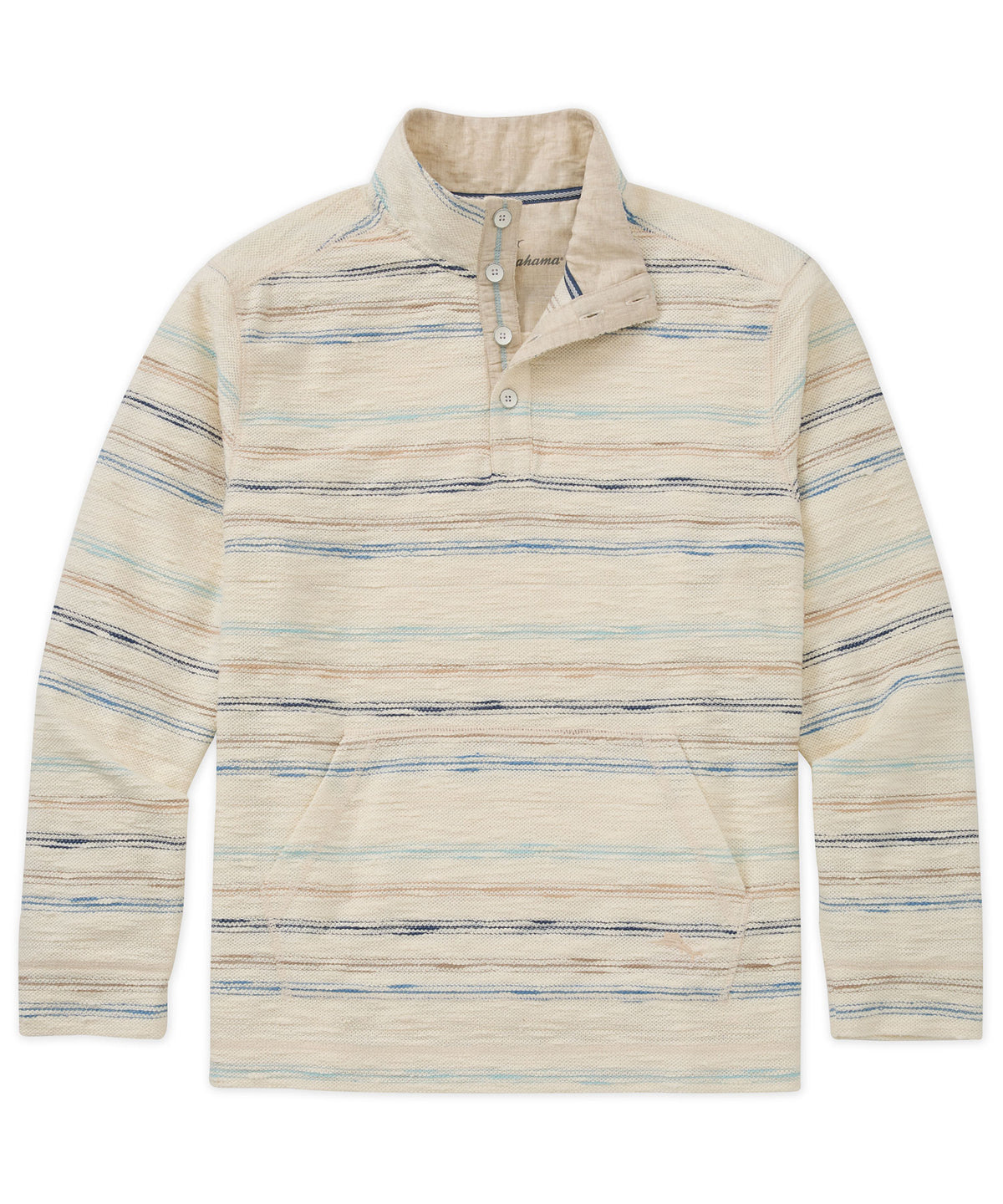 Tommy Bahama Minori Sands Button Mock Pullover, Men's Big & Tall