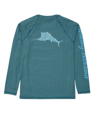 Tommy Bahama Long Sleeve Chill Time Surf Crew Neck T-Shirt