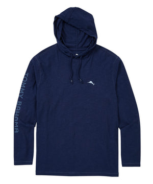 Tommy Bahama Long Sleeve Marlin Azul Lux Hoodie