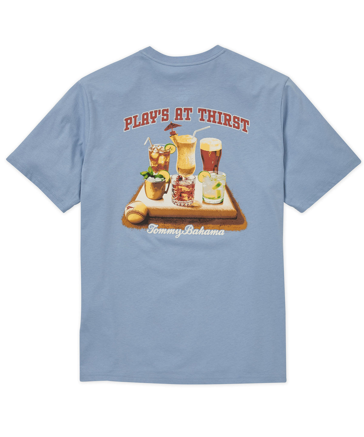 Tommy Bahama Short Sleeve 'Plays At Thirst' Crew Neck T-Shirt, Men's Big & Tall