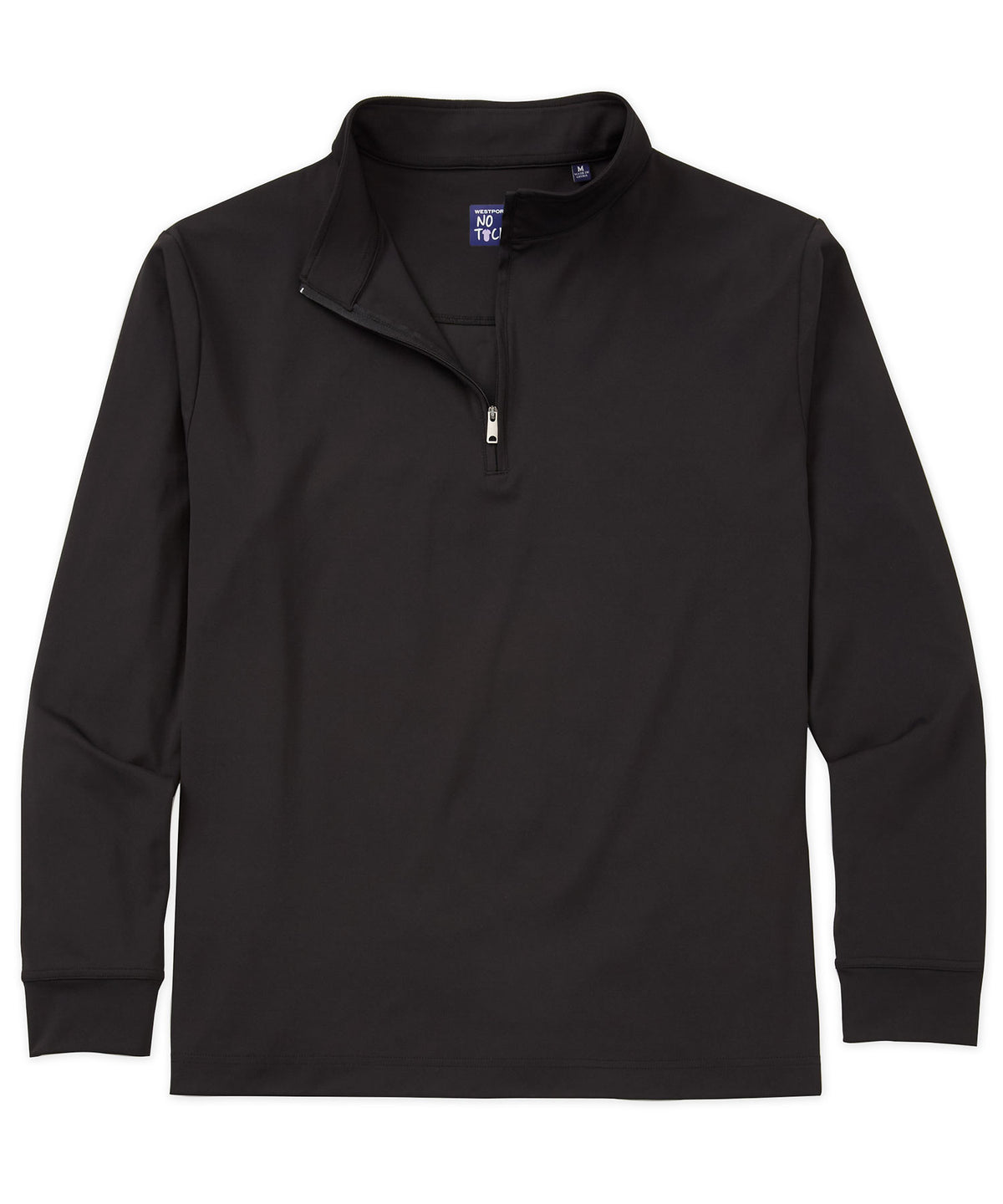 Westport No-Tuck Long Sleeve Stretch Performance Quarter Zip Pullover, Men's Big & Tall