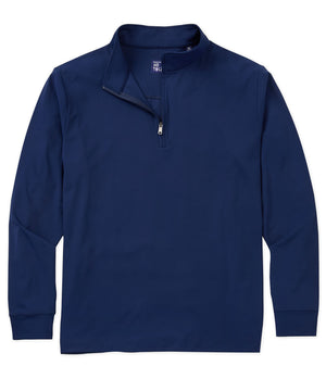 Westport No-Tuck Long Sleeve Stretch Performance Quarter Zip Pullover