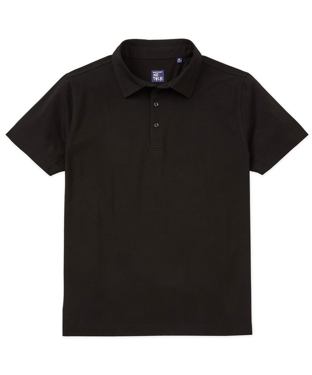 Westport No-Tuck Short Sleeve Cotton Performance Stretch Polo Knit Shirt, Men's Big & Tall