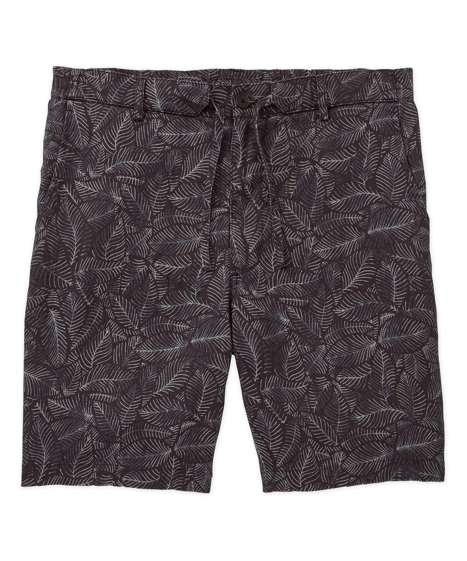 Westport Black Southport Solid Linen Drawcord Short