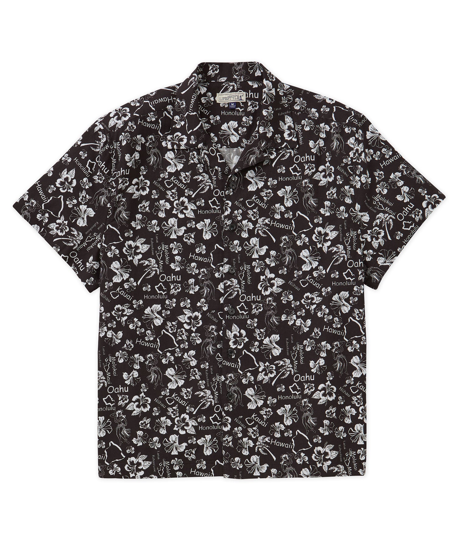 Westport Lifestyle Surfside 'Aloha' Printed Camp Shirt