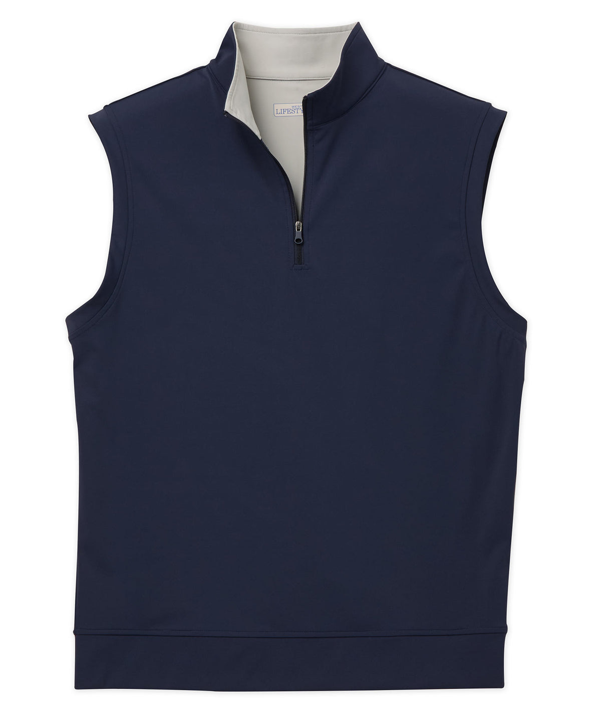 Westport Lifestyle Links Quarter Zip Vest, Men's Big & Tall