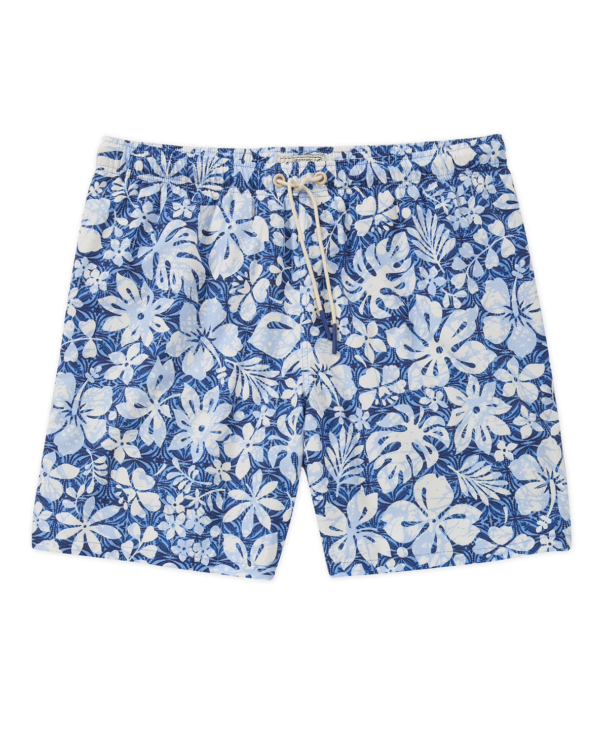 Westport Lifestyle Compo Stretch 'Floral' Print Swim Trunks, Men's Big & Tall