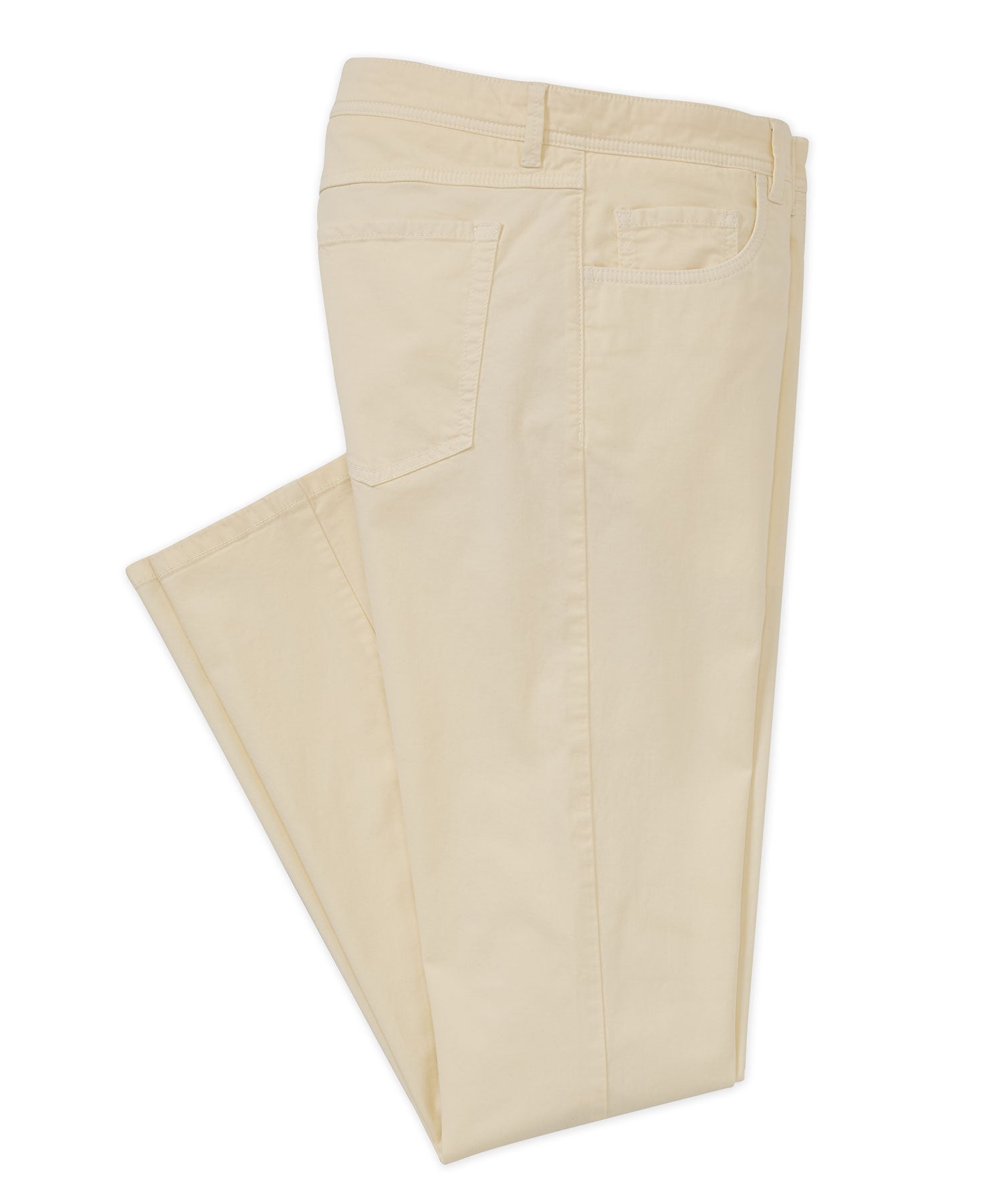 Westport Black Garment Dyed 5-Pocket Twill Pant