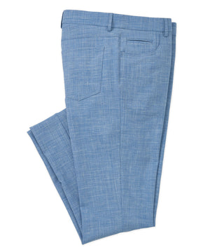 Westport Black Stretch Linen 5-Pocket Pant