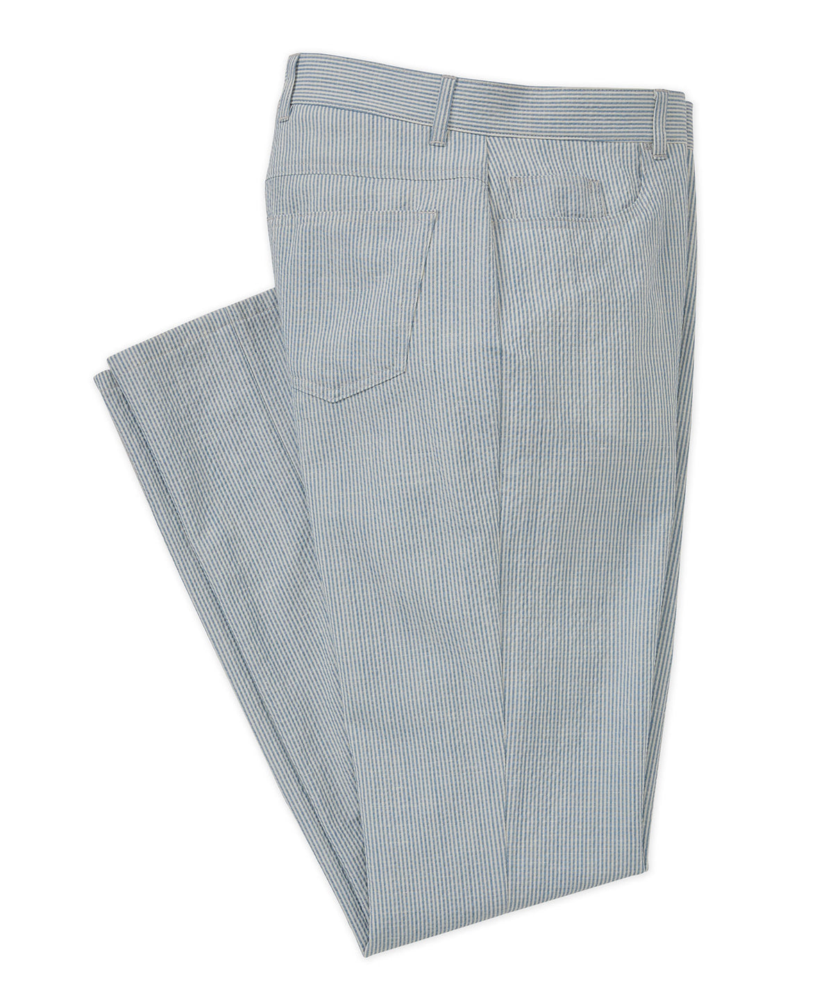 Westport Black 5-Pocket Seersucker Performance Linen Pant, Men's Big & Tall