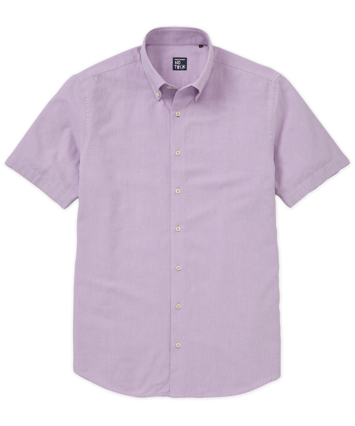 Westport No-Tuck Short Sleeve Oxford Sport Shirt, Men's Big & Tall