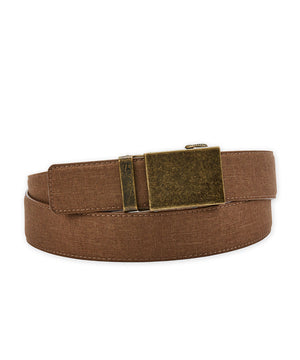 Slide Buckle Cotton Canvas Belt