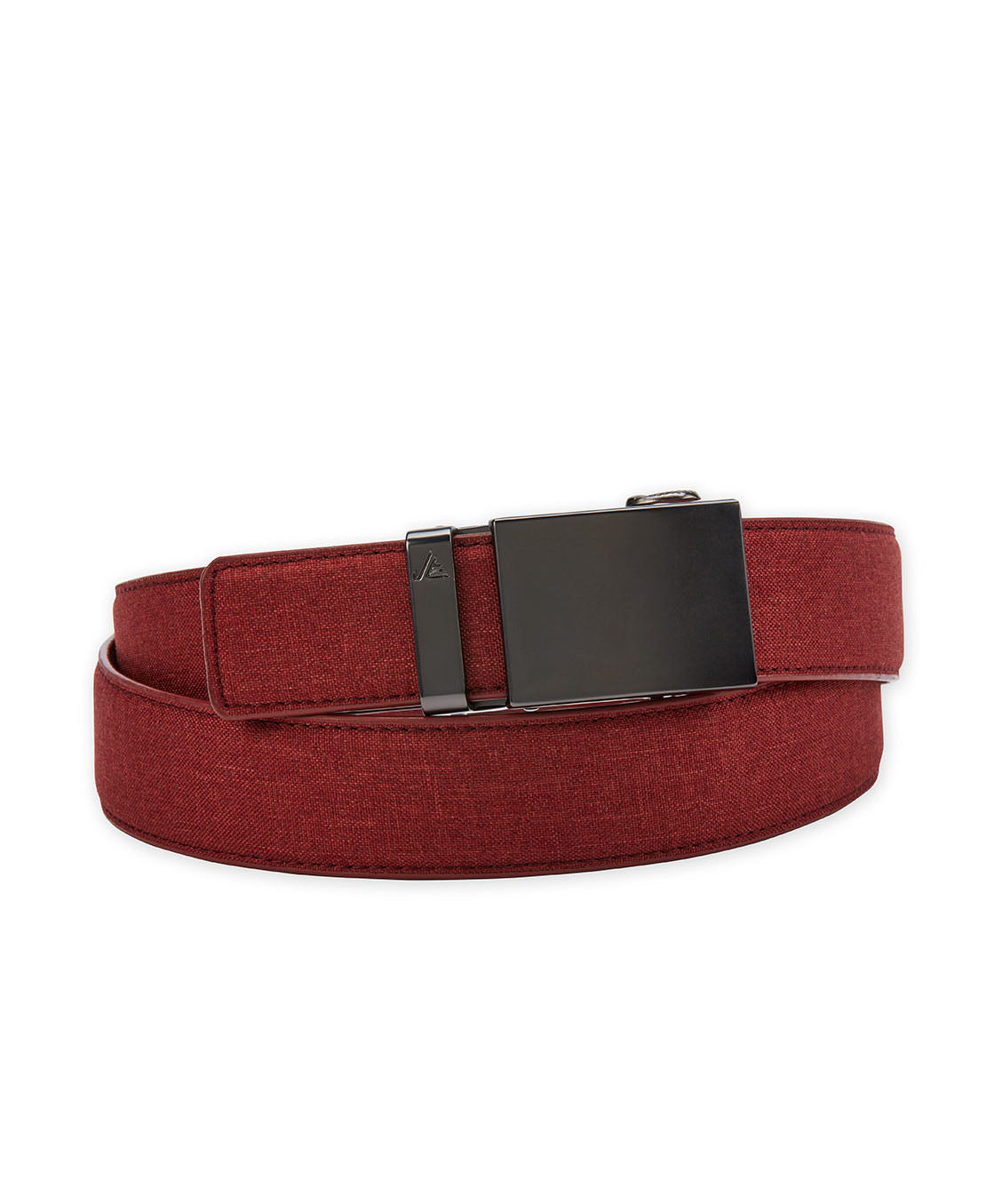 Slide Buckle Cotton Canvas Belt, Men's Big & Tall