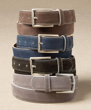 Westport Black Suede Belt