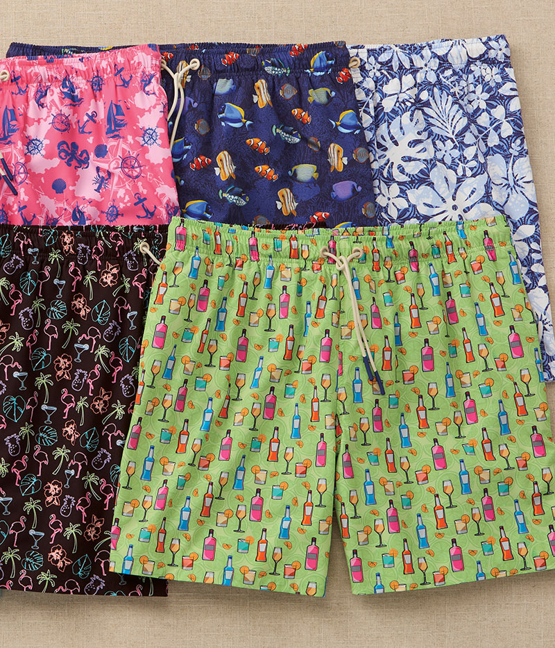Westport Lifestyle Print Swim Trunks
