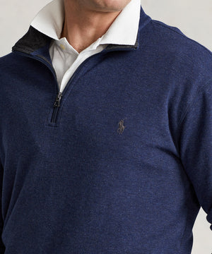 Polo Ralph Lauren Lux Jersey Half-Zip Pullover