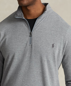 Polo Ralph Lauren Lux Jersey Half-Zip Pullover