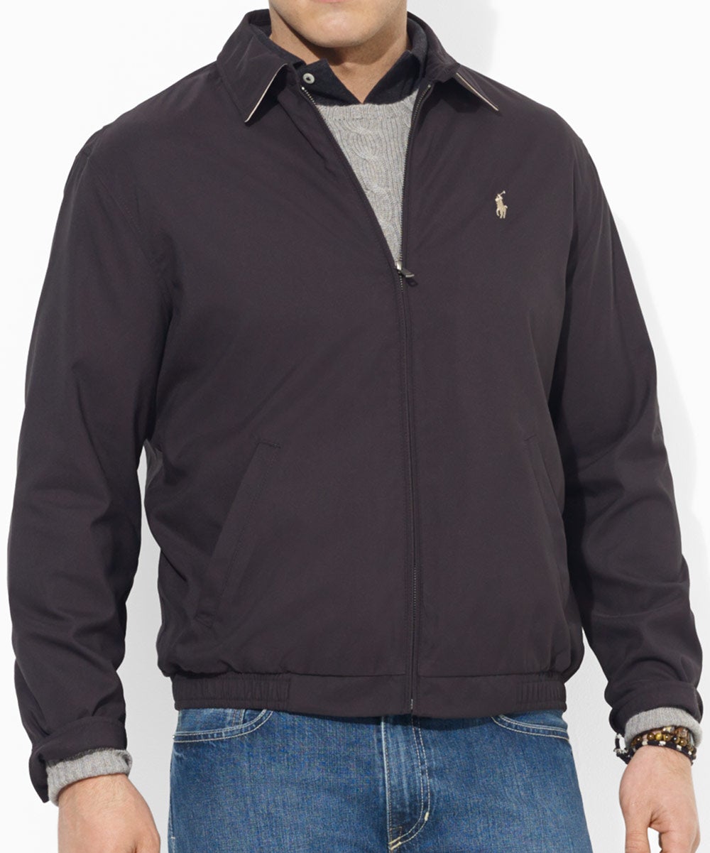 Polo Ralph Lauren Microfiber Full-Zip Waist-Length Jacket, Men's Big & Tall