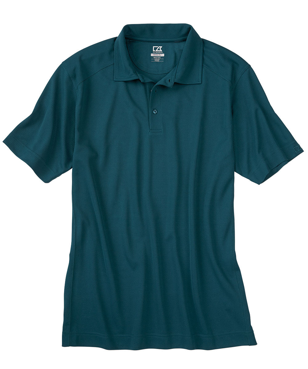 Cutter & Buck Drytec Solid Jacquard Polo Shirt, Men's Big & Tall