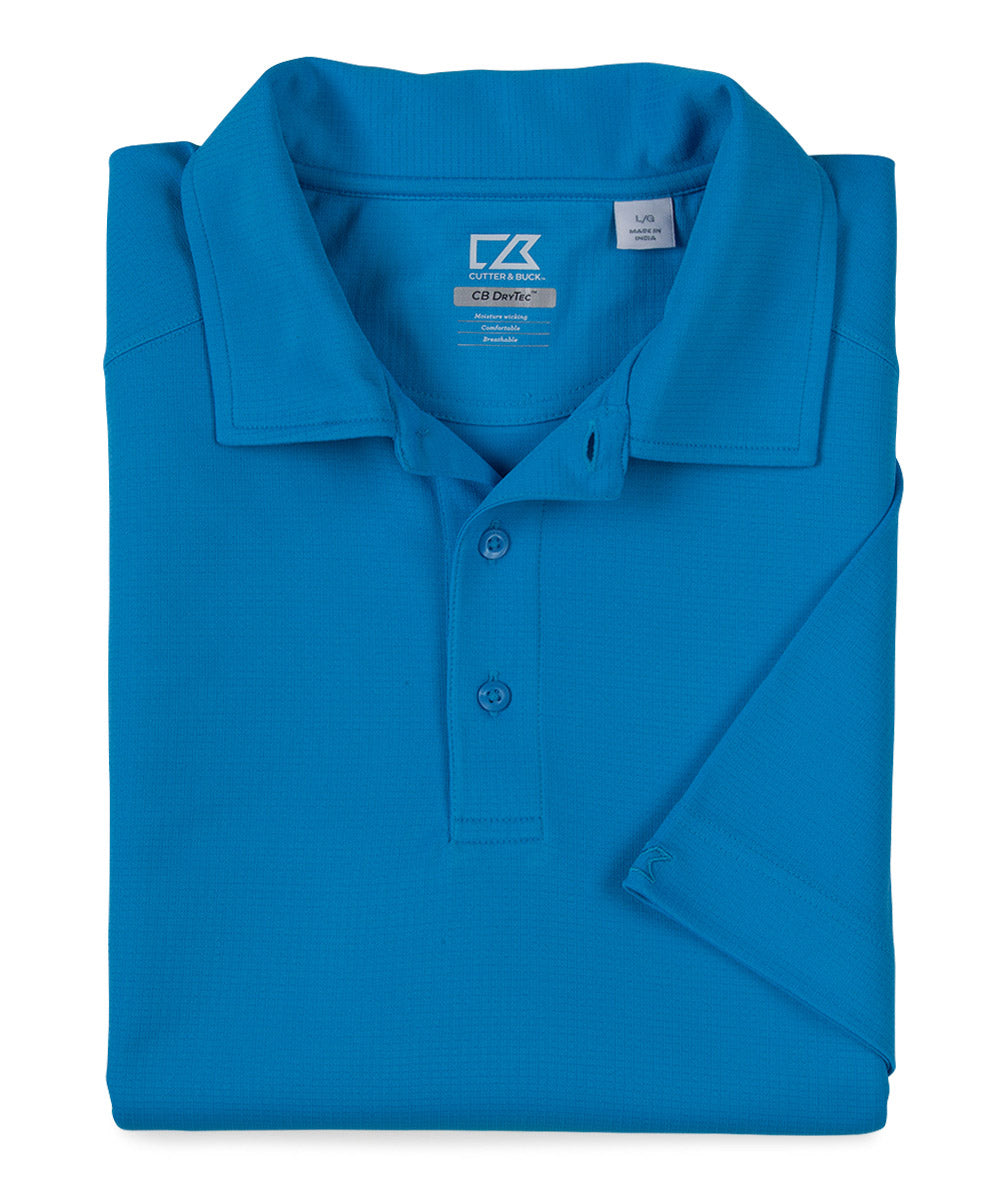 Cutter & Buck Drytec Solid Jacquard Polo Shirt, Men's Big & Tall