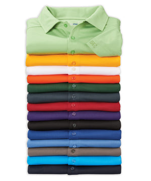 Cutter & Buck Drytec Solid Jacquard Polo Shirt