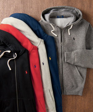 Polo Ralph Lauren Fleece Zip-Front Hoodie