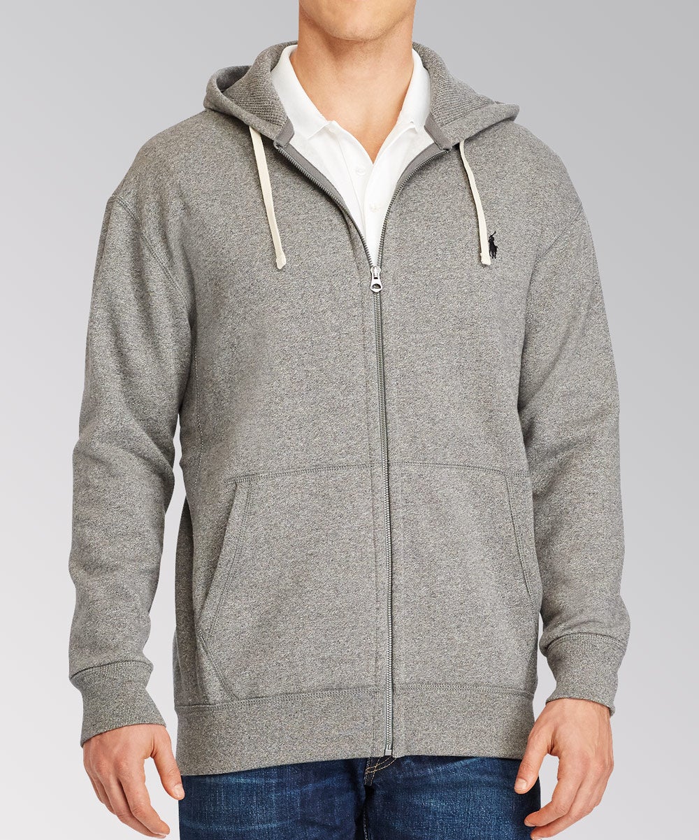 Polo Ralph Lauren Fleece Zip-Front Hoodie, Men's Big & Tall