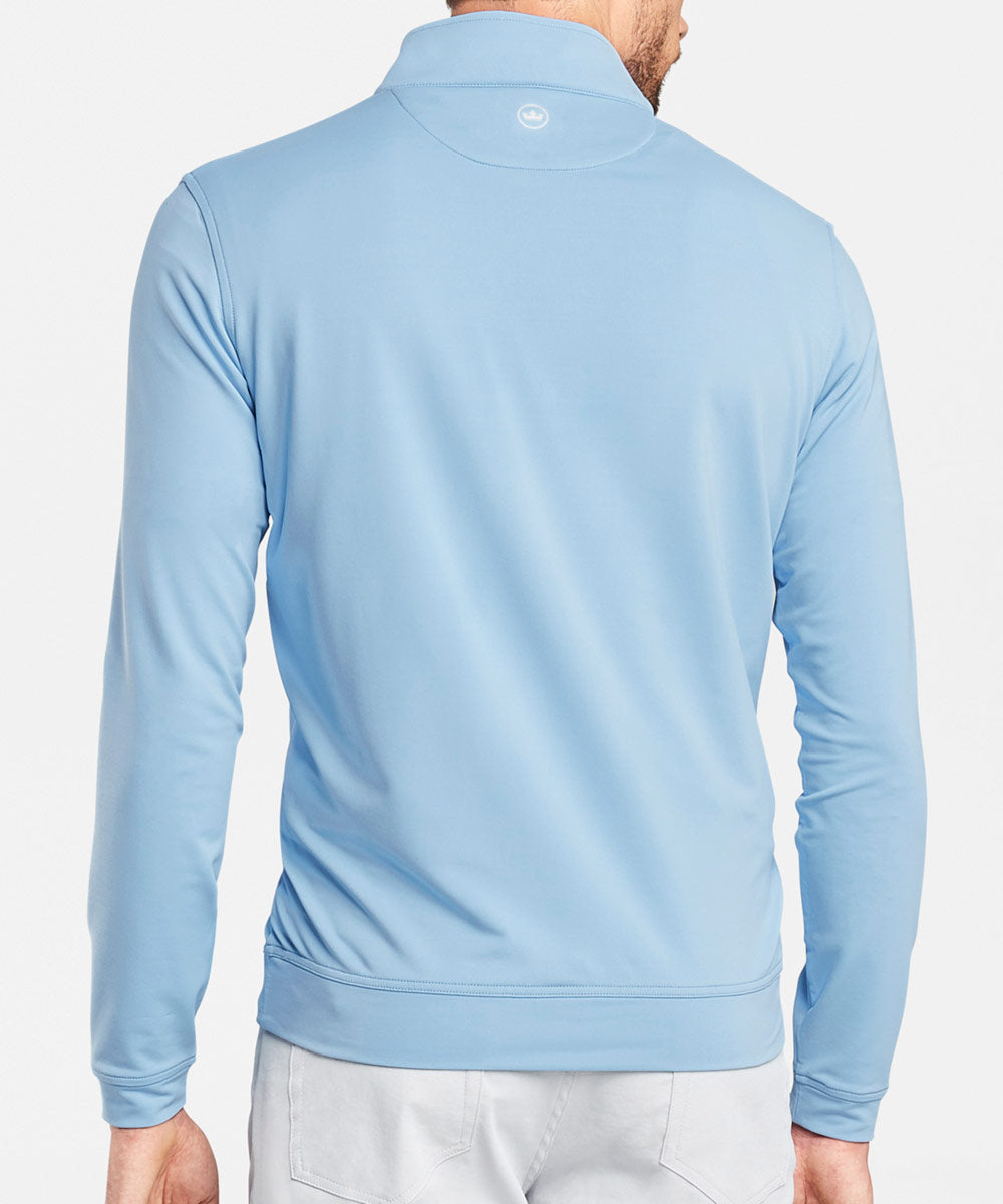 Peter Millar Perth Stretch Loop Terry Quarter-Zip Pullover, Men's Big & Tall