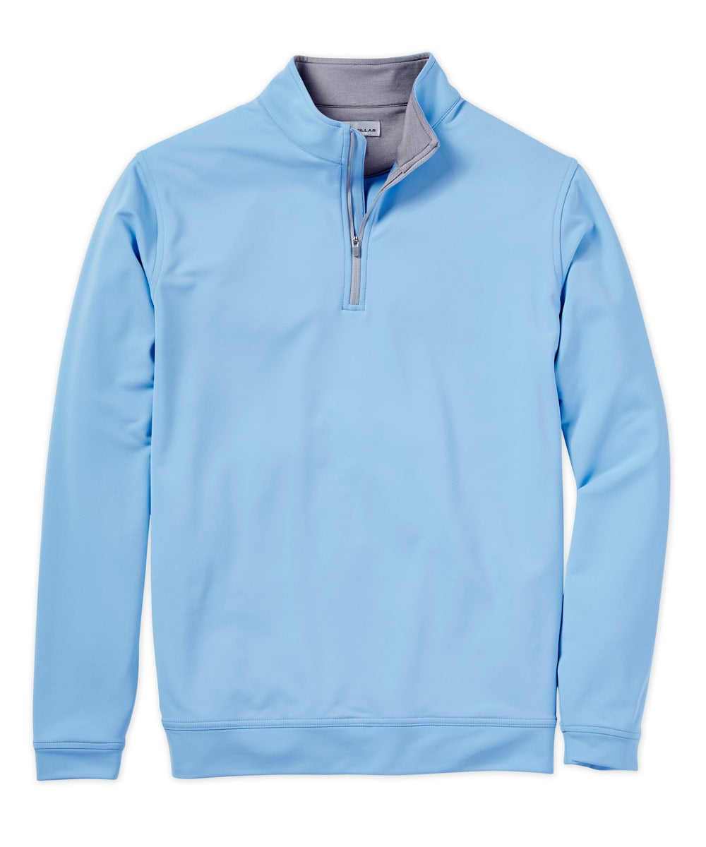 Peter Millar Perth Stretch Loop Terry Quarter-Zip Pullover, Men's Big & Tall