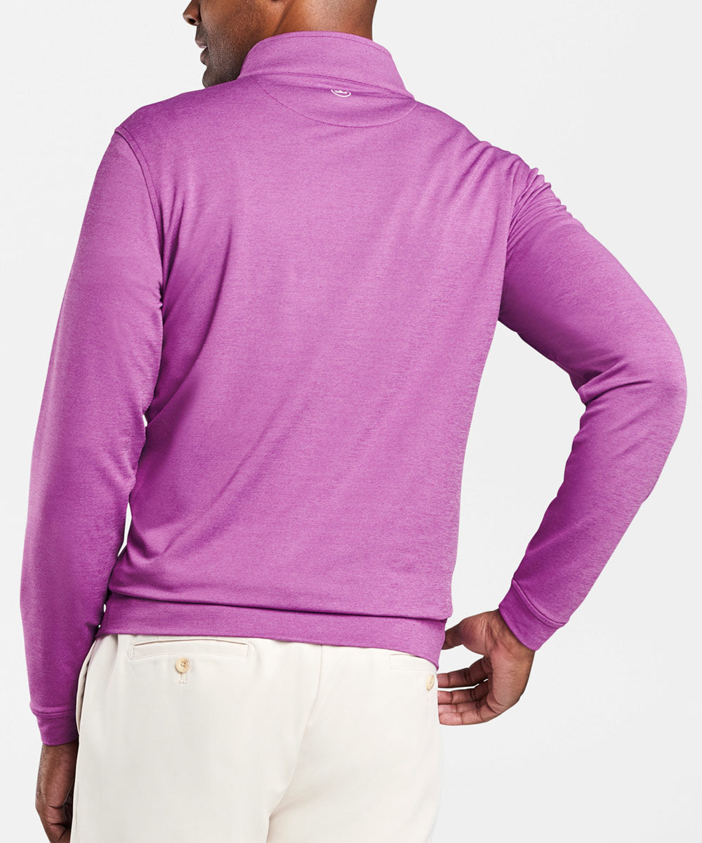 Peter Millar Perth Stretch Loop Terry Quarter-Zip Pullover, Men's Big & Tall