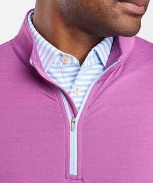 Peter Millar Perth Stretch Loop Terry Quarter-Zip Pullover