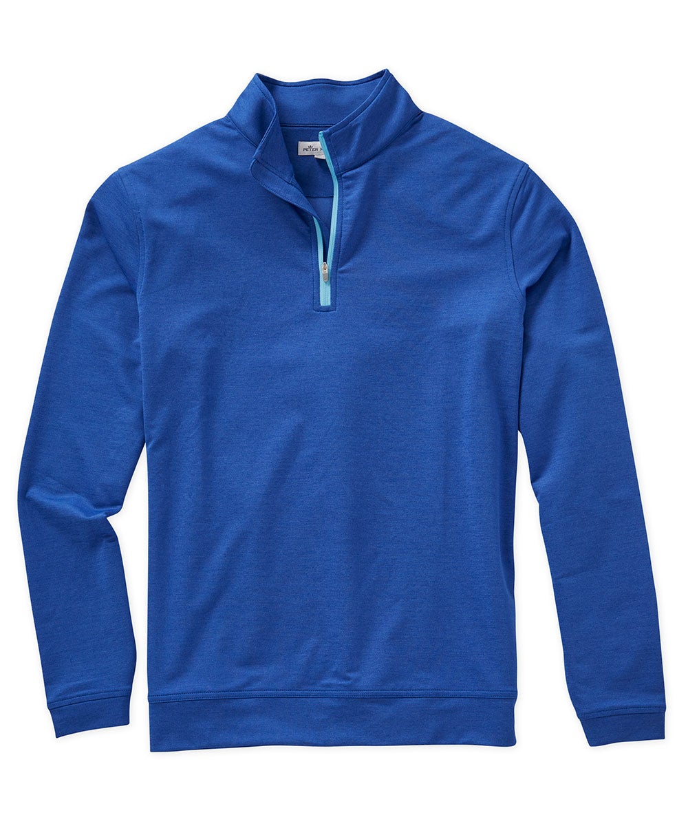 Peter Millar Perth Stretch Loop Terry Quarter-Zip Pullover, Men's Big & Tall